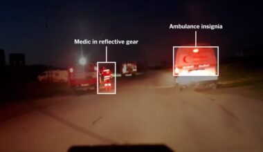 NYTIMES released video showing aid workers getting killed in Gaza under gunfire barrage, with ambulance lights on