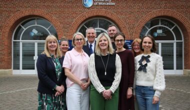 Lithuania Sports University representatives see how its done at Worcester