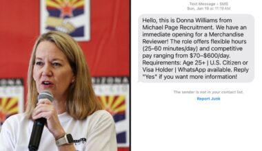 Arizona Attorney General Kris Mayes, Job scams, employment scams...