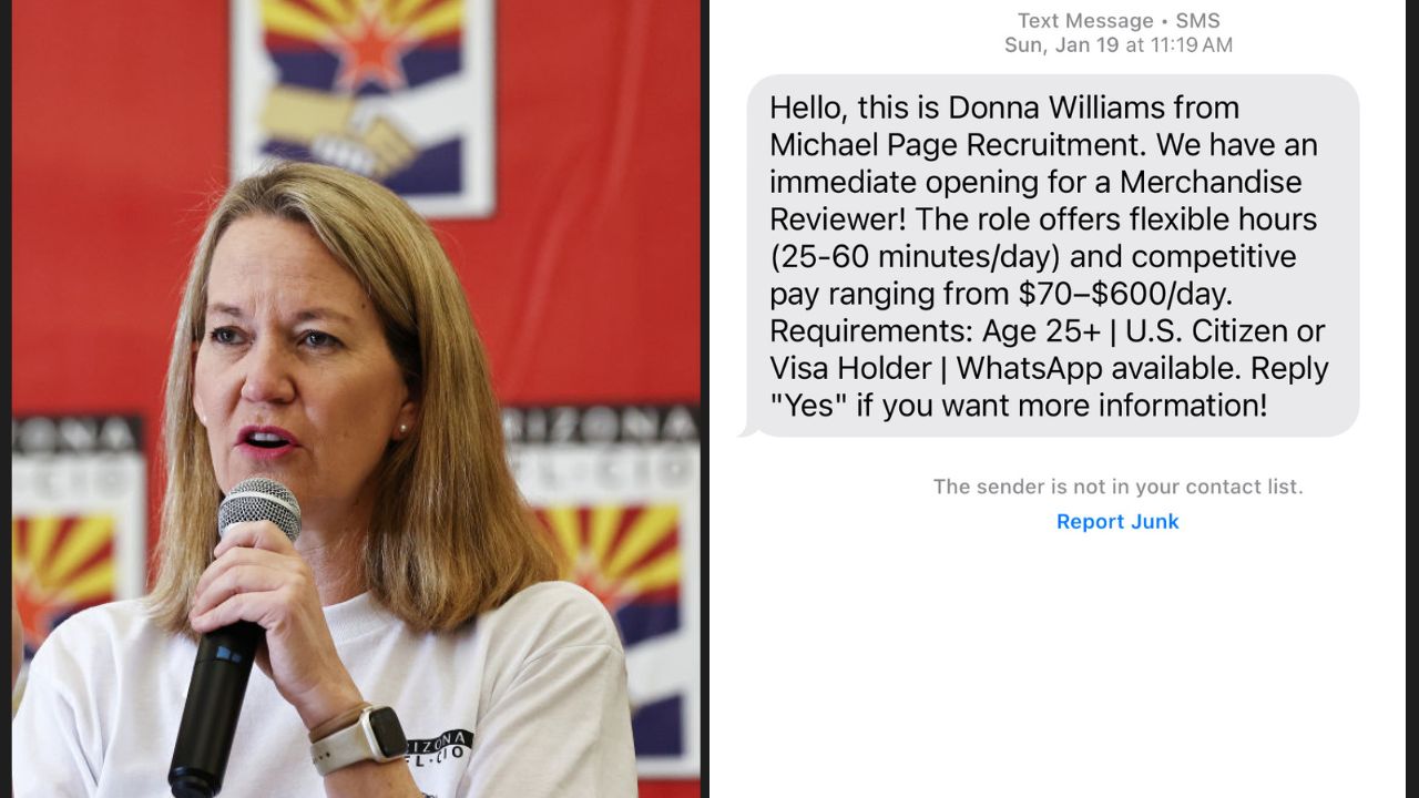 Arizona Attorney General Kris Mayes, Job scams, employment scams...