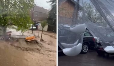 Von Bayern bis zum Harz: Fluten, Riesenhagel, Feuer: Unwetter wüten in Deutschland