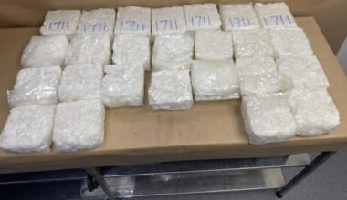 Auckland Airport Customs staff seize $34 million of methamphetamine within 12 hours