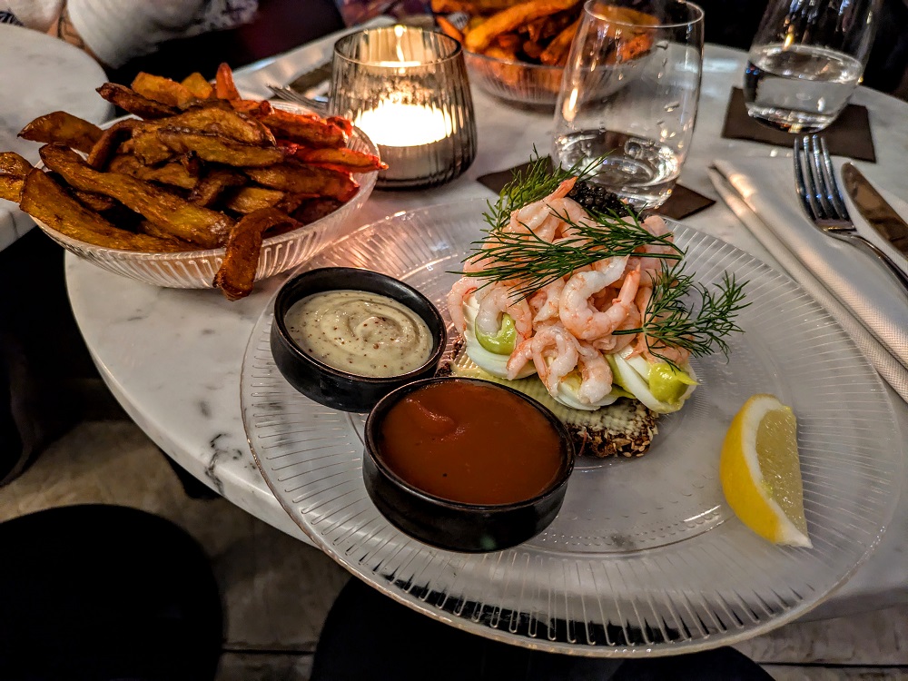 Villa Copenhagen - Villa Smorrebrod with a side of triple cooked fries