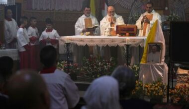 The pope called them every night until his final hours. Now, Gaza’s Christians cling to the hope he left behind