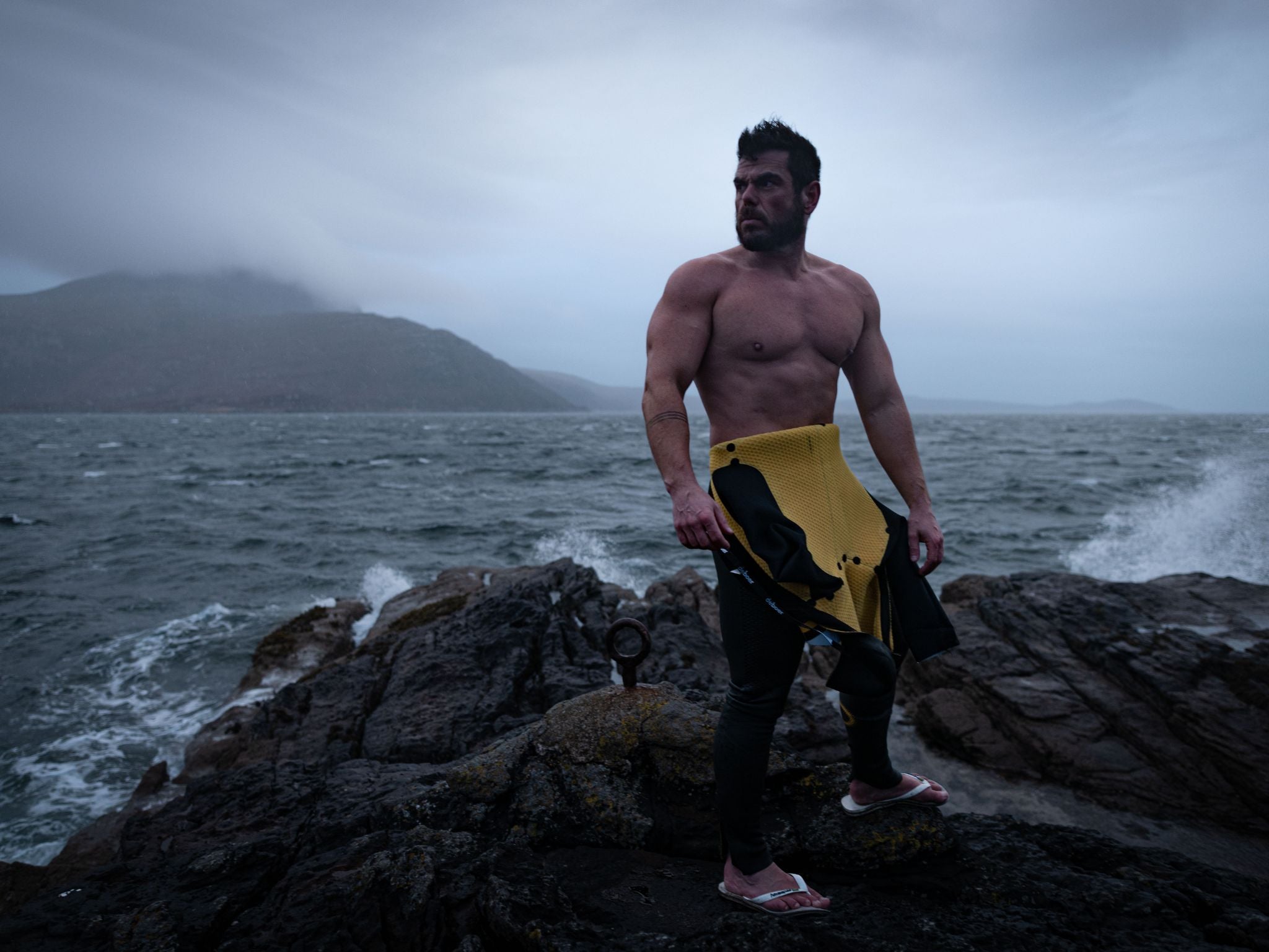 Athlete-adventurer Ross Edgley plans to swim around the entire coastline of Iceland as his next challenge