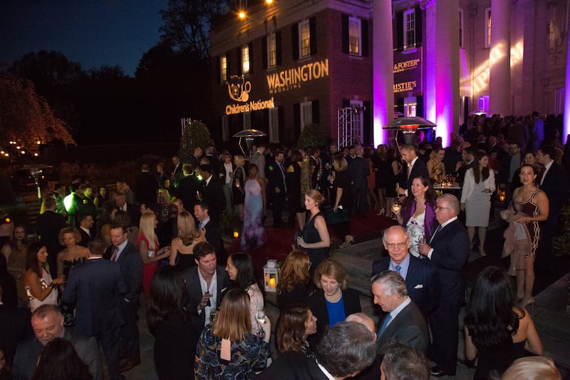 The White House Correspondents' Dinner Pre-Party at The British Embassy in 2018.
