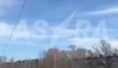 Ukrainian AN-196 drone attacks the deployment site of Russian's 112th brigade in Shuya, Ivanovo Region (700 km/435 miles from the border of Ukraine). The unit reportedly was responsible for the missile attack on Sumy on Sunday April 13th that killed 35 people.
