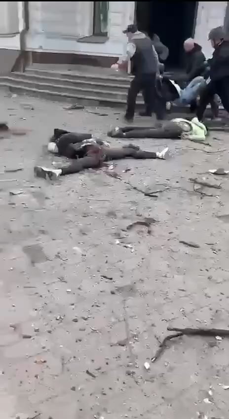 Consequences of russians strike on Sumy, very nsfw