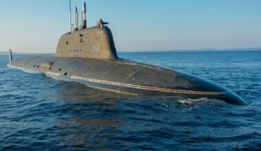 Russian Yasen-class Submarine.