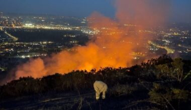 BREAKING | More than 20 firefighters battling new blaze on Black Mountain