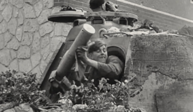 12. SS-Panzerdivision Panther in action near Caen in June 1944