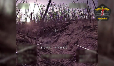 Ukrainian fiber optic drone operators of the 5th Assault Brigade took out a Russian sniper in a ghillie suit. Chasiv Yar direction. April 26, 2025