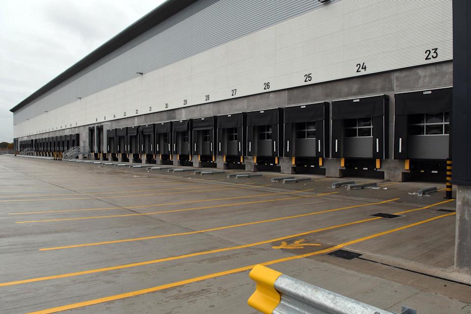 The new Iceland warehouse at Omega