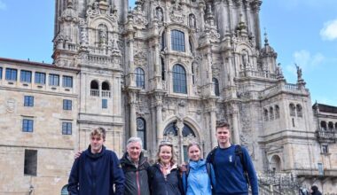 The Belgian Royal Family Completed Their Pilgrimage to the Santiago de Compostela Cathedral on April 16