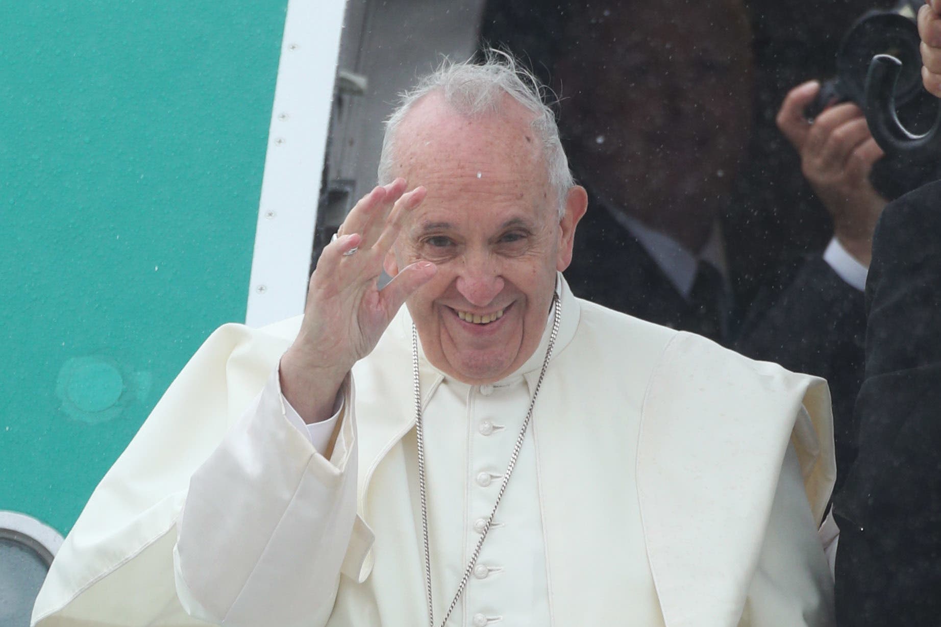 Pope Francis (Yui Mok/PA)