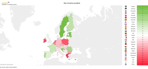 Analýza: Ačkoli si Česko v unijním srovnání stavu životního prostředí polepšilo, zůstáváme pod průměrem. Dolu nás táhnou vysoké emise a nedostatek energie z obnovitelných zdrojů