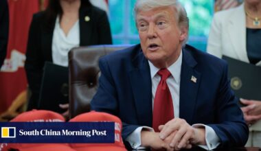 Trump floats income tax cut in bid to ease tariffs bite; says US talking to China on trade