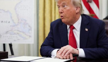 Republicans link arms with Trump amid tariff and spending stress
