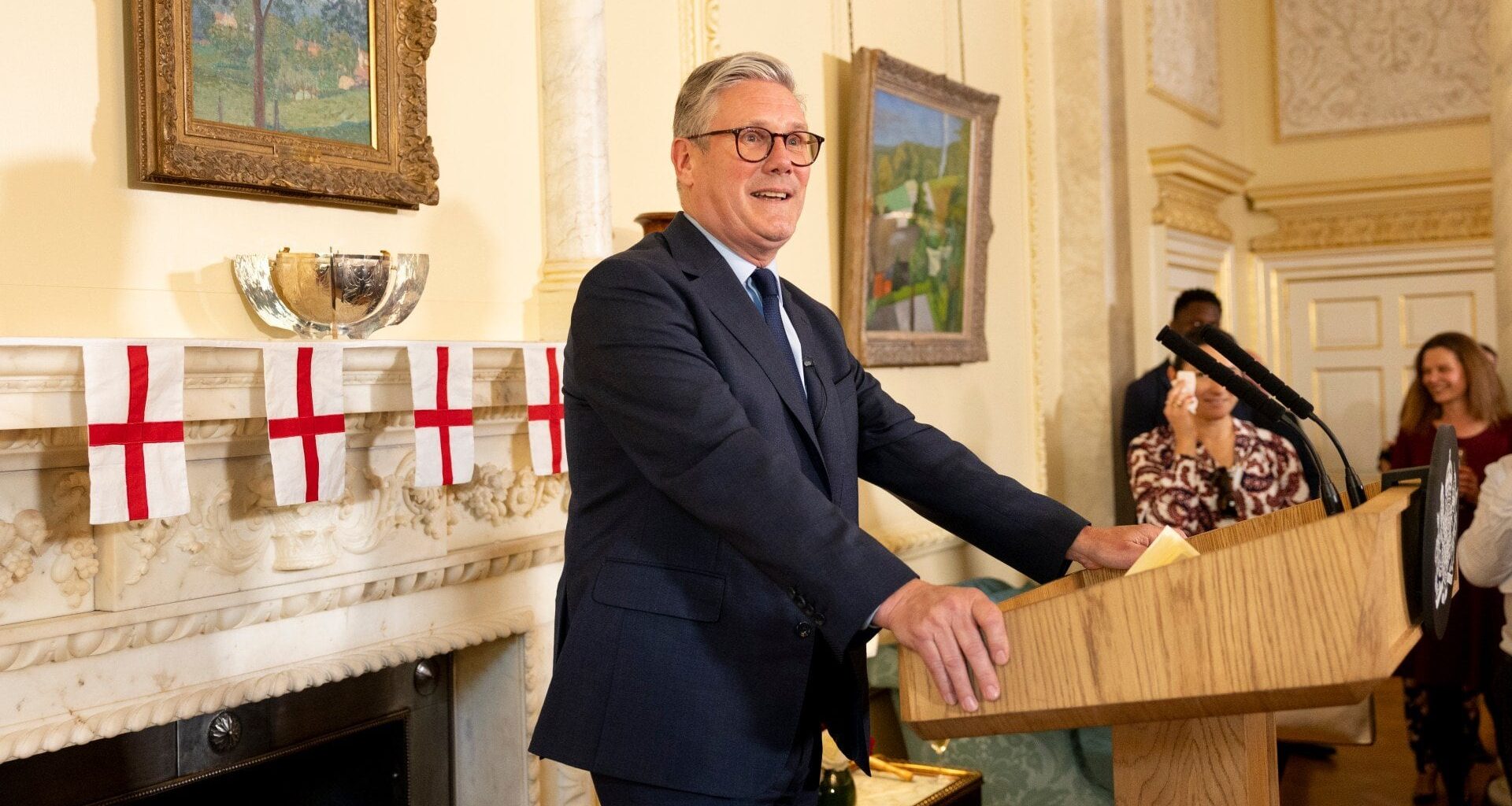 Sir Keir issues rallying cry to 'reclaim our flag' for St George’s Day