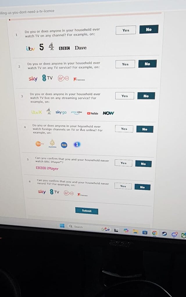 Tv license is a load of shite