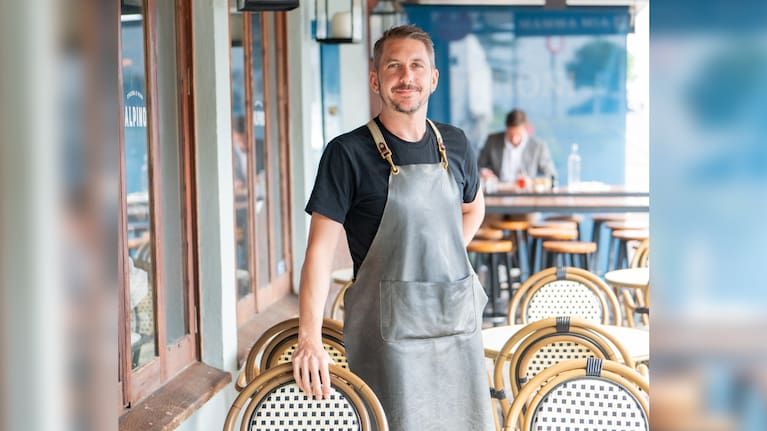 Alpino restaurant manager Jamie Laurie.