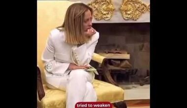 The look on her face says it all!