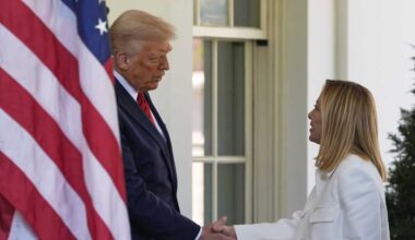 Italy's prime minister meets with Trump to discuss tariffs on EU