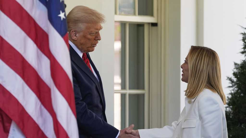 Italy's prime minister meets with Trump to discuss tariffs on EU