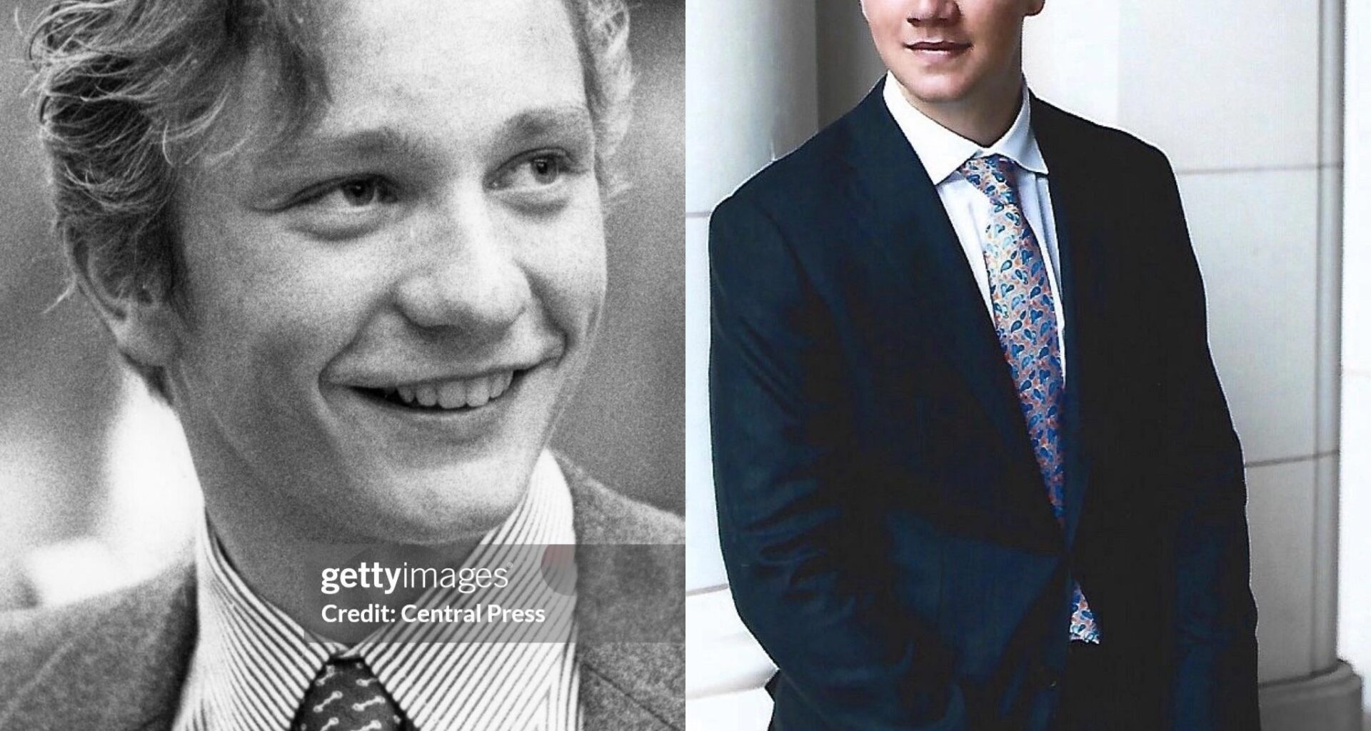 Prince Gabriel of Belgium and His Uncle Prince Laurent