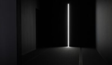 Installation view: Ryoji Ikeda: data-verse, High Museum of Art, Atlanta, GA, 2025. Courtesy High Museum of Art.