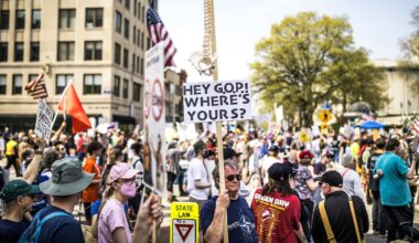 Sorge um die Demokratie: Landesweite Proteste in den USA gegen Donald Trump