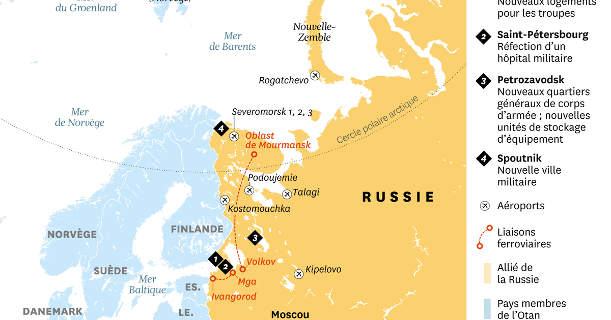 La Russie renforce massivement sa présence militaire le long des frontières de l’Otan