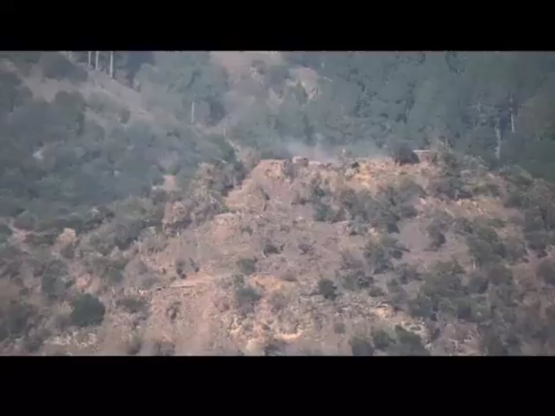 Indian Army post is struck by ATGM/artillery from Pakistan Army troops along Line of Control (LoC)