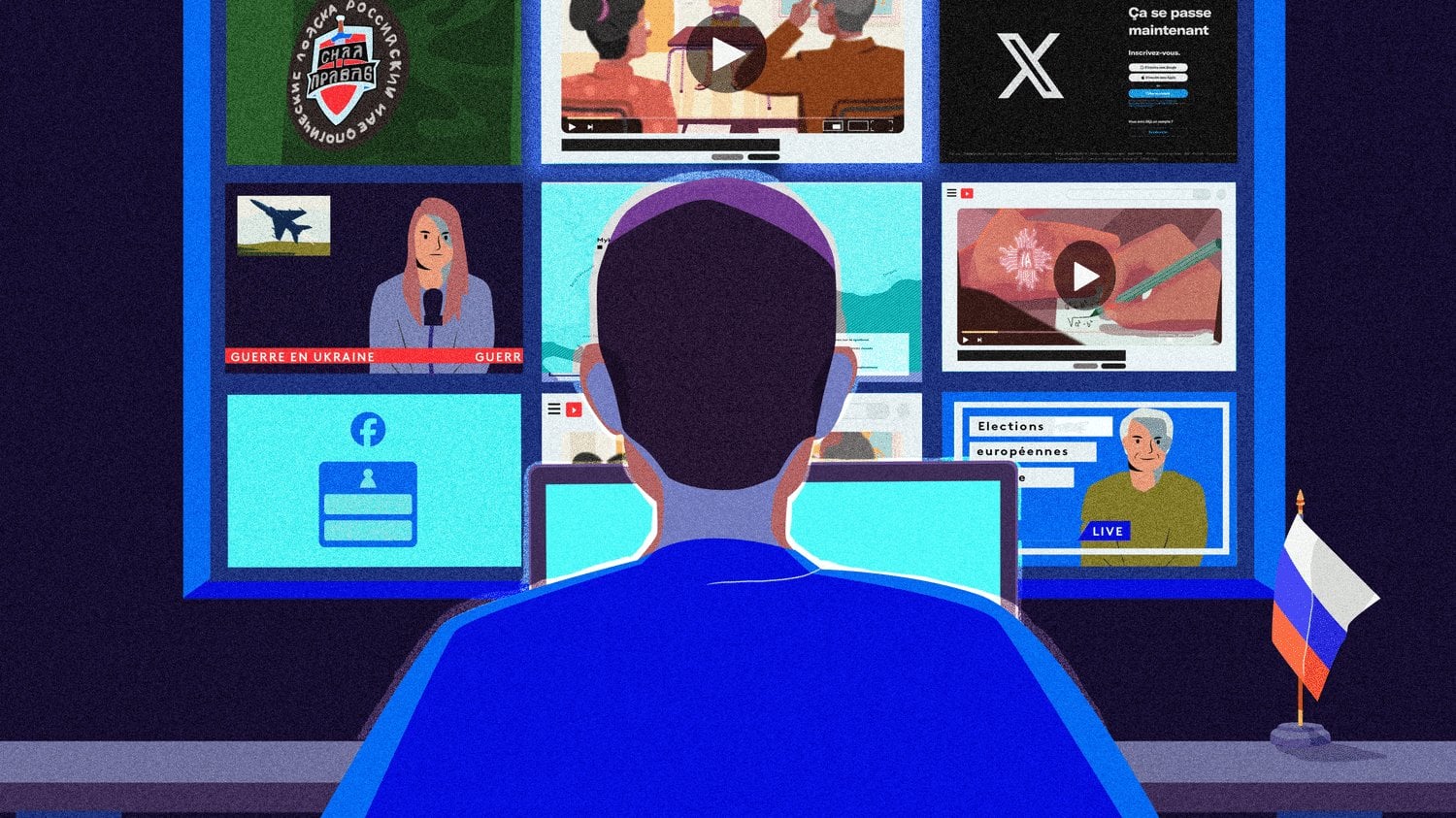Fake news, mèmes et vidéos bidonnées... Plongée dans les documents internes d'une agence de désinformation russe