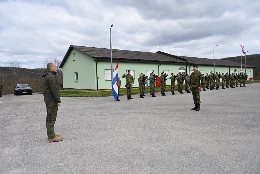 basic military training-croatia