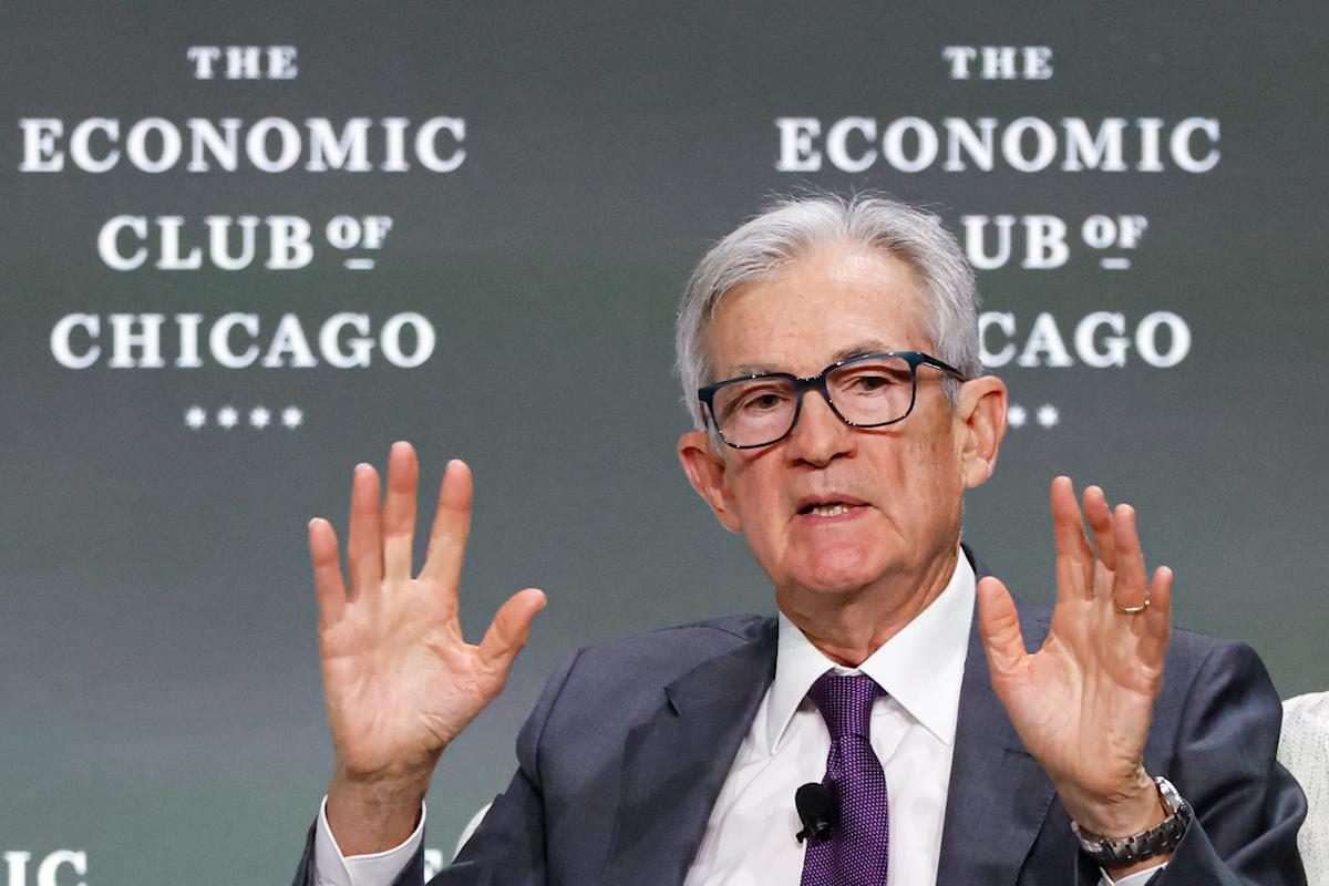 Stocks resume sell-off as tariff costs hit tech and Powell delivers starkest warning yet on Trump's trade war