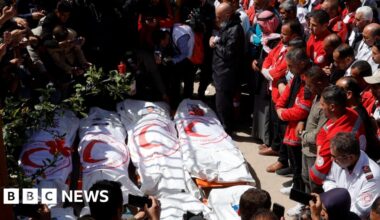 Video footage appears to contradict Israeli account of Gaza medic killings