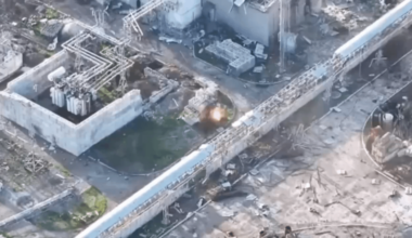 Ukrainian infantrymen in cooperation with drones destroys Russian assault groups on the territory of a mine in Peschane, Donetsk region (Pokrovsky direction)