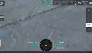 A Russian MT-LB desperately tried to reach Ukrainian positions. It managed to survive one FPV strike — but its luck ran out when it «discovered» an anti-tank mine blocking its path. North of the village of Tykhe, Kharkiv region.