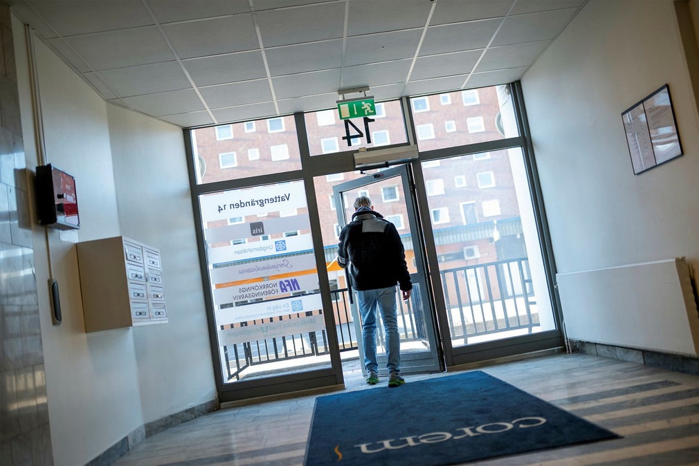 Snart flyttar Carl Swartlings svettklinik – igen.