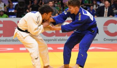 België grijpt na thriller tegen Duitsland naast brons op EK judo in gemengde teamcompetitie