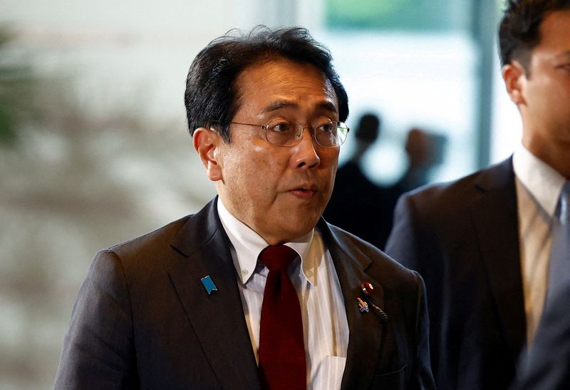 Japan picks economy minister Akazawa to head trade talks with US