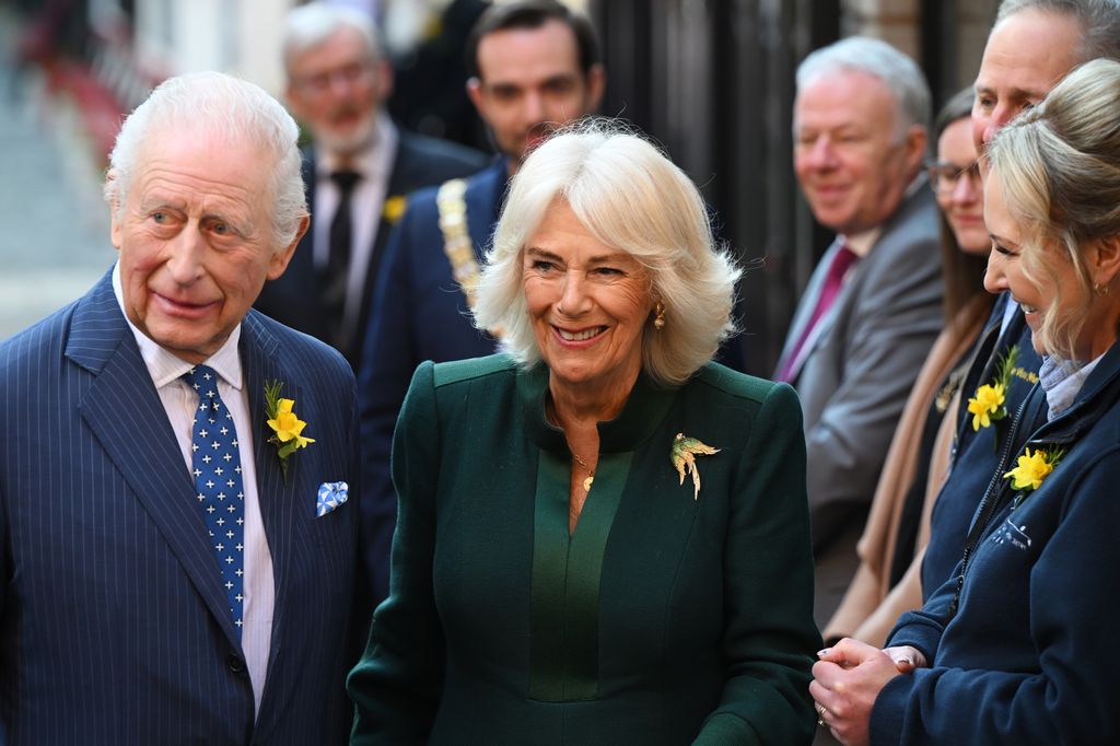 The King and Queen in Belfast