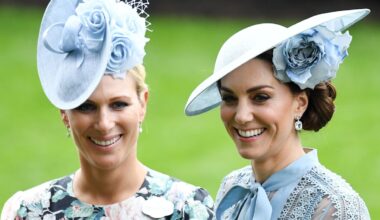 Kate Middleton and Zara Tindall the ultimate style twins in glam unearthed photo