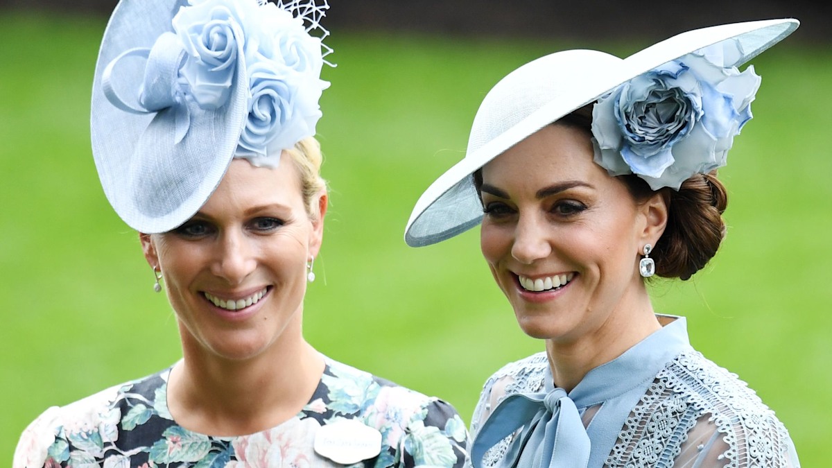 Kate Middleton and Zara Tindall the ultimate style twins in glam unearthed photo