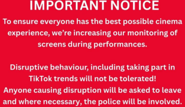 Cookstown cinema releases statement on behaviour of kids during screenings of minecraft