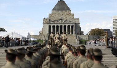 Australian Leaders Blast Neo-Nazi Hecklers at War Memorial Event