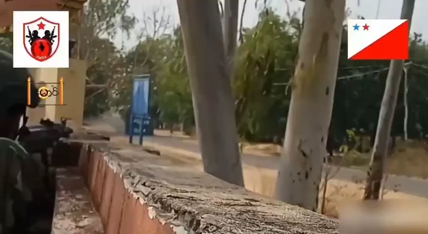 The "Gen Z Army" (that is literally their name) ambushing a Junta convoy carrying freshly conscripted and trained troops [4-18-2024]