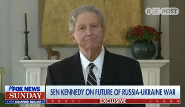 Senator John Kennedy: “Putin has reneged on every promise that he has made to President Trump”
