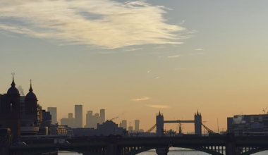 Beautiful morning in London